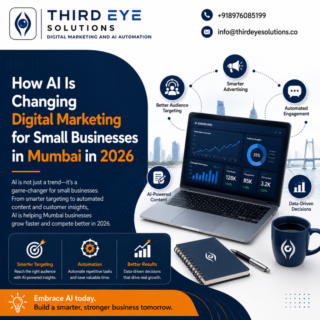 AI digital marketing for small business Mumbai — Third Eye Solutions 2026 guide