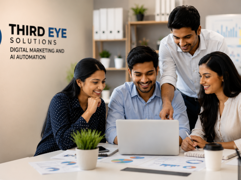 Third Eye Solutions team — best digital marketing and AI automation agency in Mira Road Mumbai